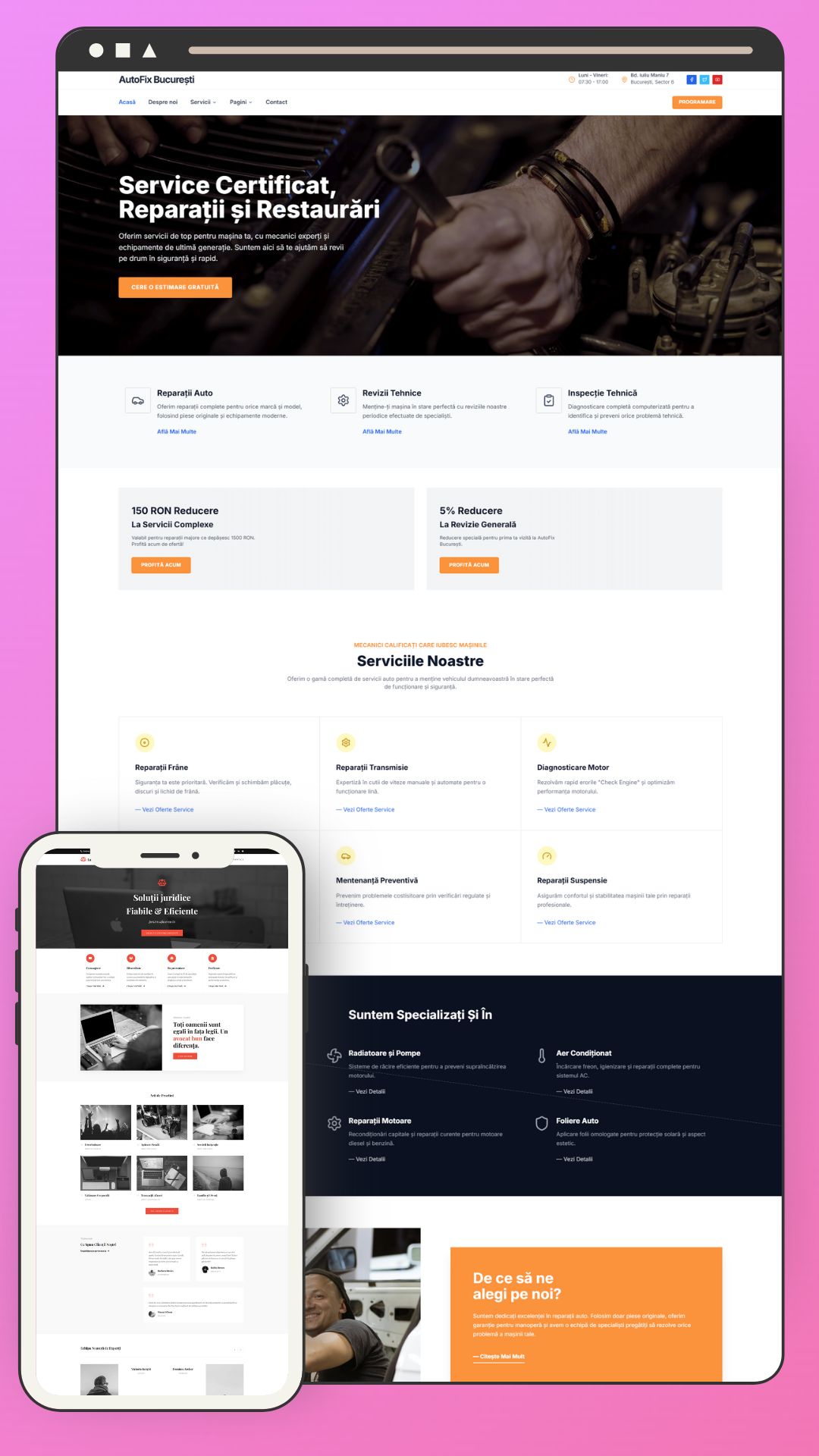 Template Servicii Locale