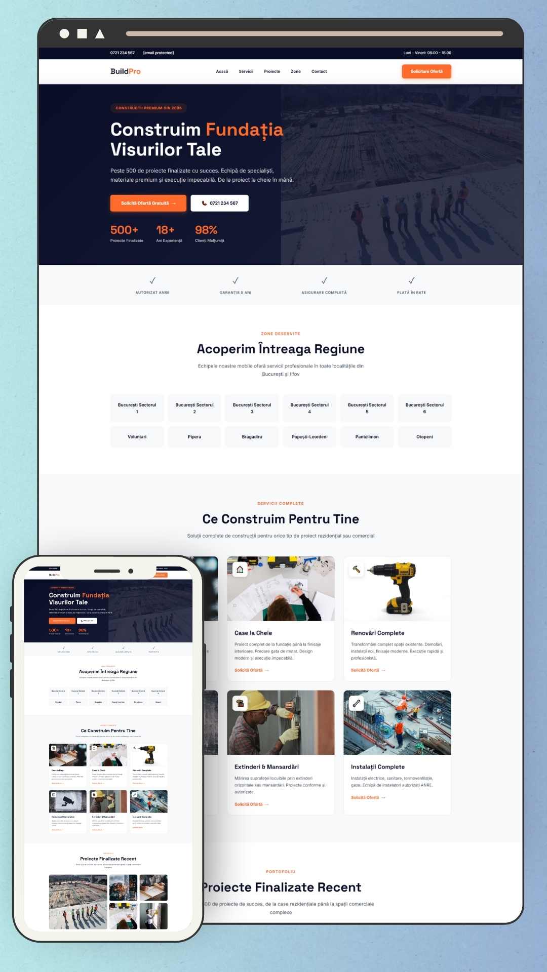 Template Business Profesional